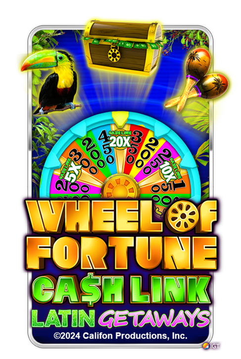 Wheel of Fortune Cash Link Slot Game logo